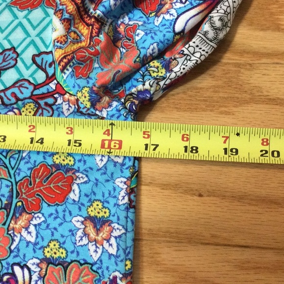 S Cable & Gauge colorful design ruffle top - Picture 10 of 15